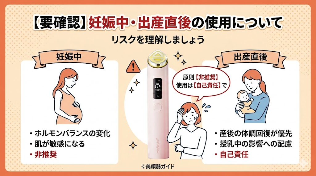 妊娠中や授乳中でも使用できますか?