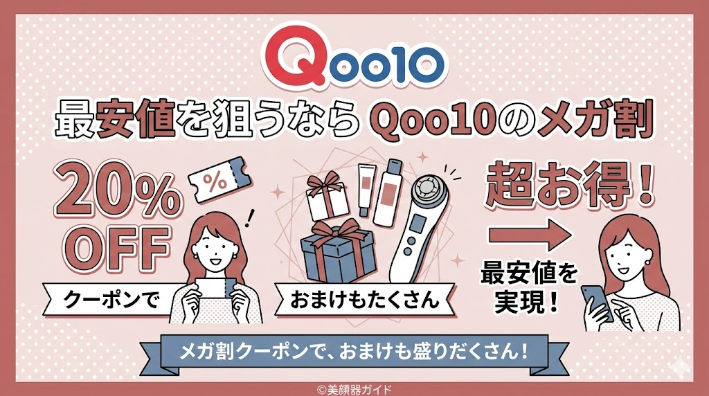 メディキューブ「ブースタープロX2」の最安値はどこ?Qoo10がおすすめ