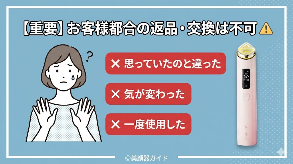メディキューブ「ブースタープロX2」の最安値はどこ?お客様都合の返品交換は不可