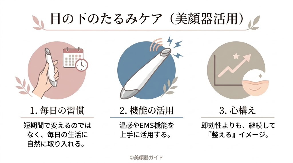 ステラボーテ ビューティフェイススティック2.0-目の下のたるみにも使える?
