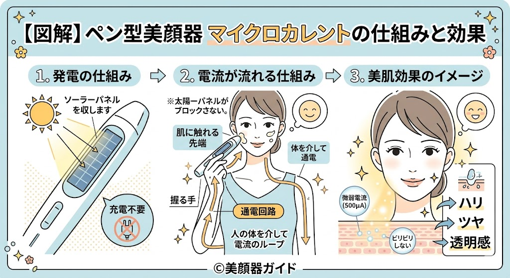 MYTREX シェイプポインターの口コミ-マイクロカレントの仕組み