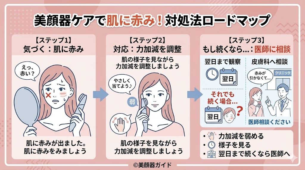 MYTREX シェイプポインターの口コミ-赤みが出た時の対処法
