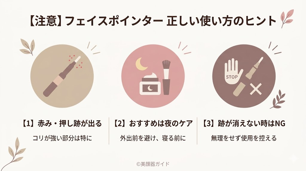 フェイスポインター-口コミ-正しい使い方