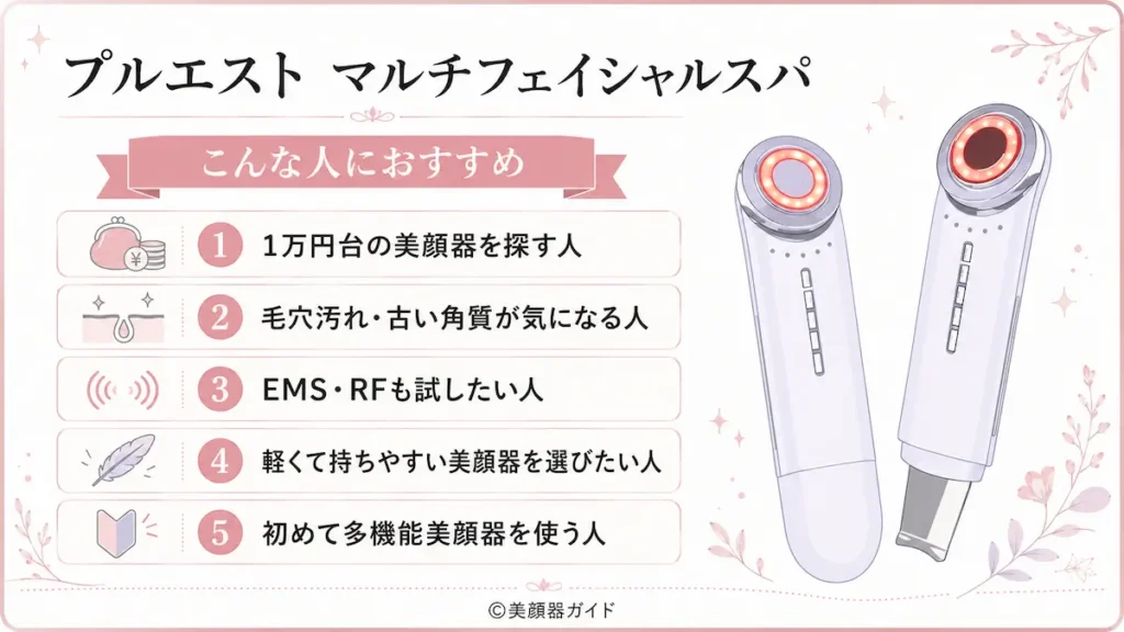 プルエスト マルチフェイシャルスパ