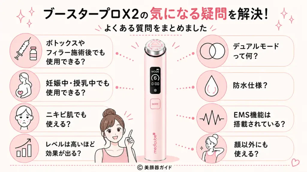 ブースタープロX2質問