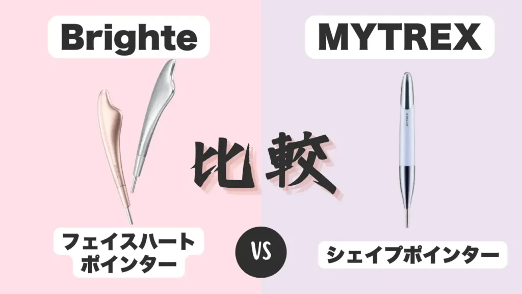 フェイスカレントポインターとシェイプポインター