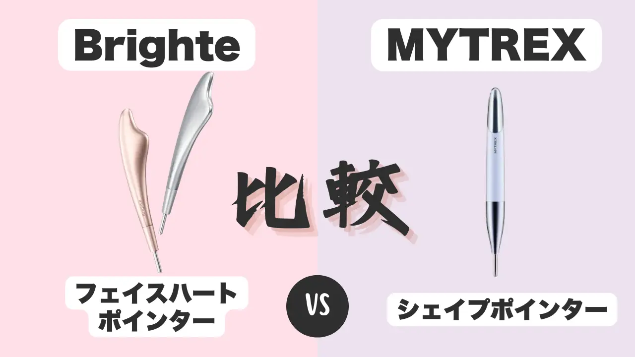 フェイスカレントポインターとシェイプポインター