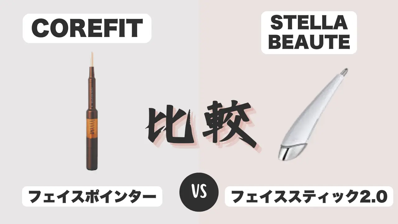 フェイスポインターとフェイススティックの違いを比較
